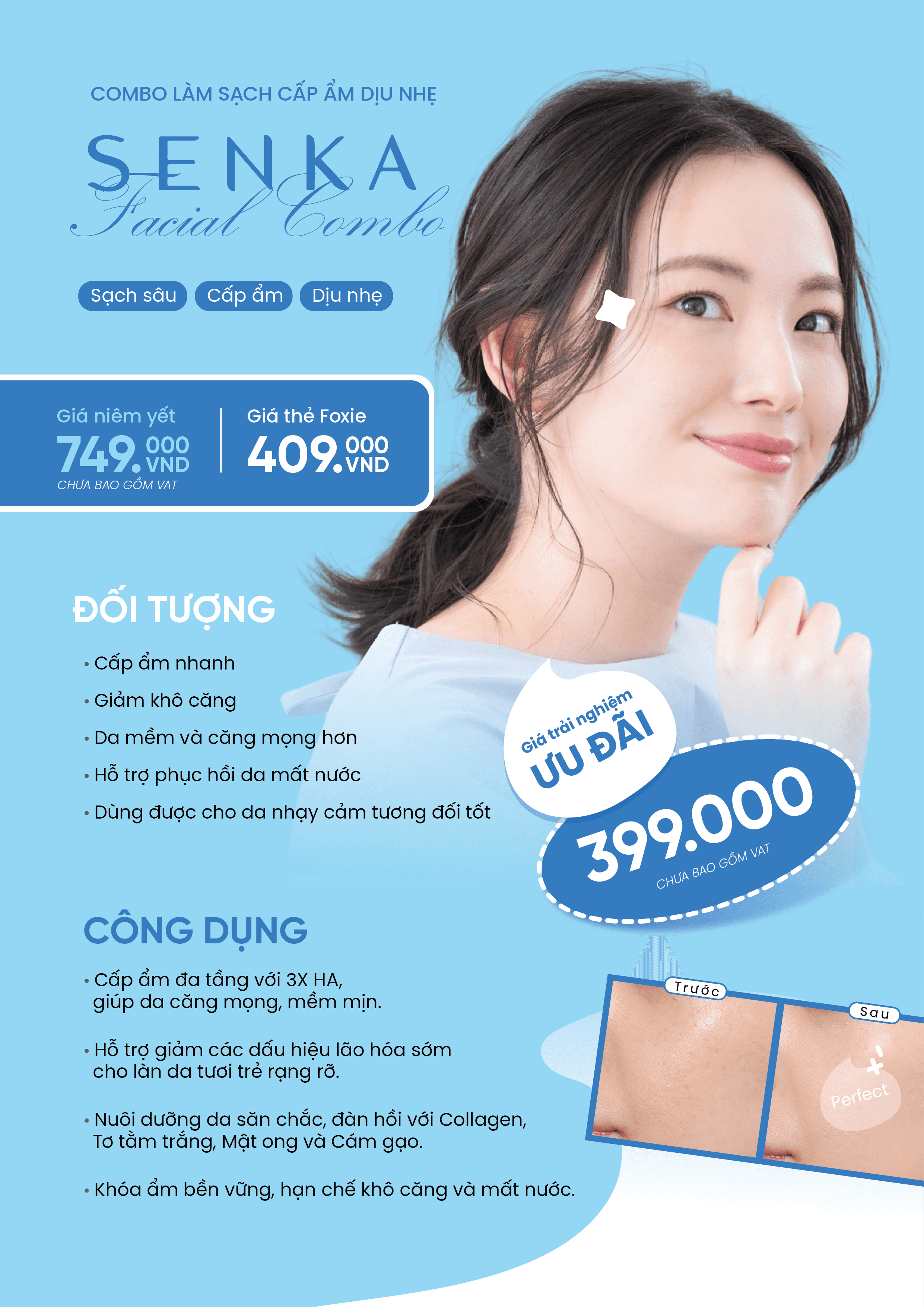 Senka Facial Combo poster